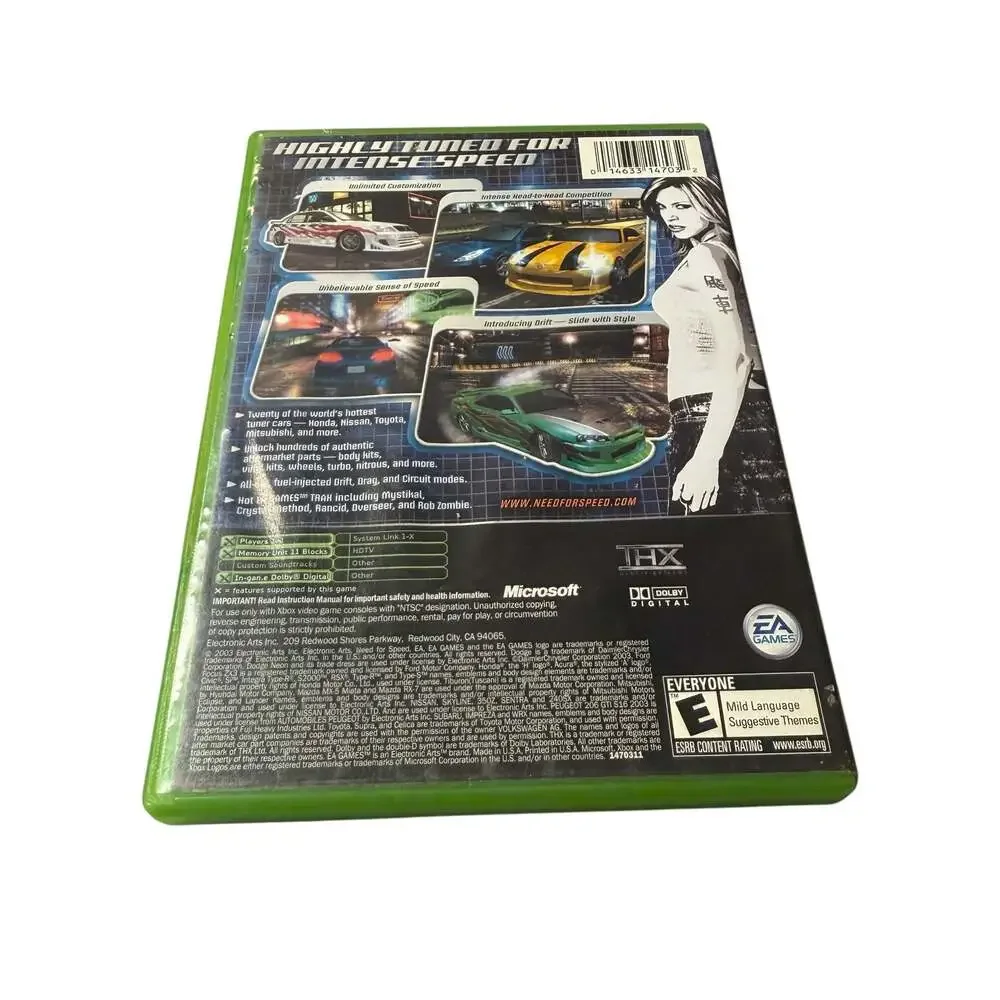 Need for Speed: Underground (Xbox, 2003)
